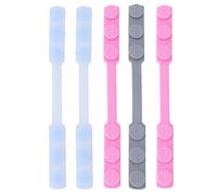 GLSTOY 5pcs Reusable Silicone Ear Savers Set Adjustable Extension Buckle for Comfortable Anti Fit Suitable for Daily Wearing and Health Random Color Random Color