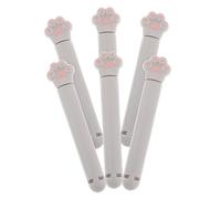 GLSTOY 6 Pack Cat Claw Sealing Clips Snack Bag Sealing Clips Plastic Food Storage Clips Bread Clips for Dogs Cats Pet Treats Bag Clips Food Preservati