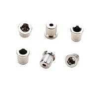 GLSTOY 6pcs Diy Guitar Parts Guitar String Ferrules Electric Nuts Acoustic Nuts Accessory Kit