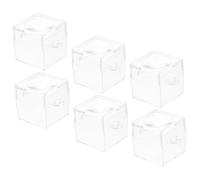 GLSTOY 6Pcs Insect Observation Magnifier Boxes Set with Portable Containers for Student Science Learning and Nature Exploration in School