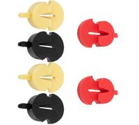 GLSTOY 6pcs Rubber Violin Mute Small Violin Accessory Style Flexible Volume Reducer for Practicing The Late at Night
