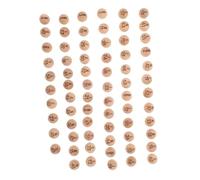 GLSTOY 75pcs Solid Wood Lottery Ball Party Raffle Colorful Party Favours Ball Game Decorations Bingo Game Bingo Numbers Raffle Numbers Accessories Beige