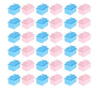 GLSTOY 80pcs House Replacements Game Replacement Pieces Sturdy Plastic Assorted Color Hotel and House Pieces Elevate Visual Appeal Seamlessly Fit Original Sets for Board Game Random Color