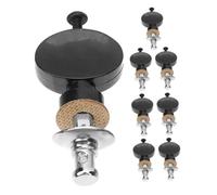 GLSTOY 8pcs Metal Ukulele Tuning Pegs Small Round Knob Straight Rod Design Guitar Tuning Keys Compatibility for Precise Sound and Stable Play