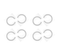 GLSTOY 8pcs Pvc Guitar Decals Inlay Sound Hole Rosette Stickers for 41-inch Acoustic Classical Guitars Precision Production with High Reliability Beautiful and Unique Design