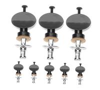 GLSTOY 8pcs Ukulele Tuning Pegs Metal Replacement Parts with Straight Rod Design and Small Round Handles Fit for Enhanced Precision and Stable Tuning Various Ukulele Models