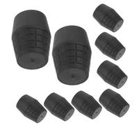 GLSTOY 9pcs Guitar Stand Pads Rubber Feet Bumpers for Multiple Stands Acoustic Guitar Holder Foot Protectors Floor Protectors for Furniture Legs