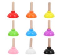 GLSTOY 9pcs Realistic Mini Plunger Trick - Portable Prank Toy Cute Toilet Plunger Props for Gimmicks Stage Performances and Family Gatherings