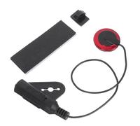 GLSTOY Acoustic Guitar Pickup Piezo Transducer Plastic Pickup for Folk Thumb Piano Ukulele 1pcs Red Practical Instrument Amplifier for String Instruments