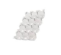 GLSTOY Acrylic 12-Grid Egg Storage Case for Pantry and Refrigerator - Anti-Collision Egg Tray to Prevent from Getting Crushed and Protect