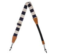 GLSTOY Adjustable Cotton Ukulele Shoulder Strap Blue Plaid Ukulele Sling Replacement Part Wide Use for Soprano Concert Tenor Instruments
