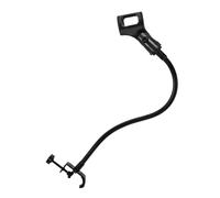 GLSTOY Adjustable Gooseneck Microphone Arm Stand with Iron and Abs Material Direction Adjustable Microphone Holder for Video Live Streaming Easy to Operate