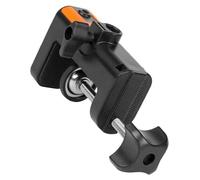 GLSTOY Adjustable Heavy Duty Desk Microphone Stand Clamp with C-shaped Retaining Clip, Multi-function Table Mount Retaining Clamp for Microphone Boom Arm and Work Surface Use