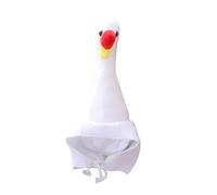 GLSTOY Adjustable Novelty Swan Hat Plush and Pp Cotton Material Easy to Wear and Not to Fall off Funny Cartoon Style Swan Headwear for Holiday Costume Props and Celebrations Unisex