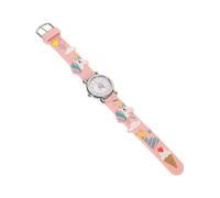 GLSTOY Adorable Unicorn Pattern Wrist Watch Lightweight Adjustable Colorful Plastic Strap Cartoon Watch for Boys and Accurate Quartz Movement