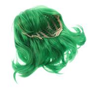 GLSTOY and Girls Clown Wig Synthetic Hair Short Bob Wig Scarf Party Accessory for Cosplay