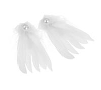 GLSTOY Angel Wing Headpiece Dancing Headpiece Flapper Hairpins Swan Crown Flapper Hair Clips Angel Wing Hair Clips for Events