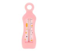 GLSTOY Baby Bath Water with Temperature Display for Newborns and Toddlers, Pink Bubble Design, Bath Safety Monitor for Infant and Child Bathing at Home