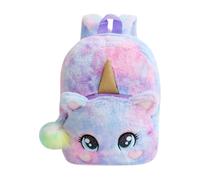 GLSTOY Backpack Mini Backpack for Fashion Plush Easy to Clean Lightweight Journey Photo Prop Unicorn Plush Bag