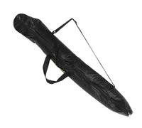 GLSTOY Black Canvas Erhu Bag Shockproof Padding, Handheld and Shoulder Strap Carrying Case for Chinese Erhu, Suitable for Stage Performance and Storage