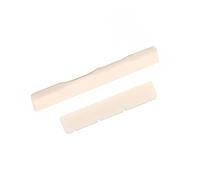 GLSTOY Bone Saddle and Nut Replacement Kit for Ukulele Guitar Easy to Install Guitar Saddle and Nut Fits Standard for Improved Playability and Sound Quality