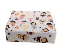 GLSTOY Booster Seat Cushion with Straps for Dining Chair Non-Slip Polyester Pad Suitable for Years Secure and Comfortable Seating for Mealtime and Activities