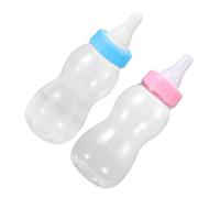 GLSTOY Candy Storage Holder 2pcs Nursing Bottle Shape Piggy Bank for Parties Ceremonies and Present
