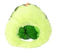 GLSTOY Cartoon Avocado Plush Headwear Funny Fruit Hat Party Cosplay Costume Accessory for Birthday Dress-Up