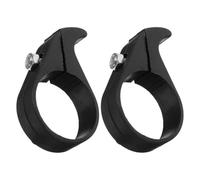 GLSTOY Chain Protector 2pcs with Easy Installation Bike Chain Deflector Black Plastic and Ensure Smooth Cycling for Bicycle for Mountain Bikes