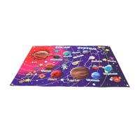 GLSTOY Colorful Solar System Felt Story Board for Early Learning and Storytelling Educational Montessori Preschool for Boys and Stimulates Creativity and Language Skills