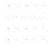 GLSTOY Copper Wire Snowflake Wire Frames 30Pcs Metal Forms for Jewelry Making and DIY Beaded Ornaments 9.5Cm for Christmas Decorations and Craft Projects