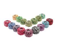 GLSTOY Cotton Embroidery Floss 16 Rolls Multi Colour Cross Stitch Thread for Hand Craft Tool and Home Crafting Projects Compact 1.77X1.77 Inch