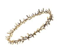 GLSTOY Crown for King Cosplay Antique Thorn Crown for Men Women Unique Party Accessory for Prom Renaissance Fairs Events Design for Multi-occasion Wear