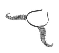 GLSTOY Devil Horns Headband Horn Hair Hoop for Halloween Cosplay Party Dress-up Versatile Spooky Headdress for Stage Performance and Themed Costume Accessory