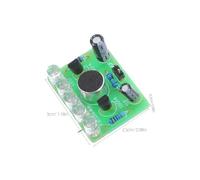 GLSTOY DIY Sound-controlled Melody Light Soldering Kit with LED Flashing Effects, Electronic Soldering Practice Board for Beginners, Educational Circuit Board DIY Project for Learning