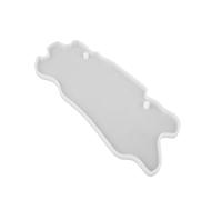 GLSTOY Doorplate Silicone Mold Hanging Pendant Mold Flexible High Transparency White for Handmade Crafts Door Decoration