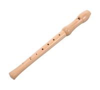 GLSTOY Educational Clarinet for Boys and Girls German Style Soprano Recorder Flute Detachable Two-section Early Music Learning Safe and Healthy