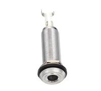 GLSTOY Electric Bass Interface Silver Guitar Bass Barrel Jack Cylinder Output Jack