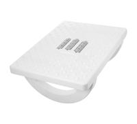 GLSTOY Ergonomic Office Footstool Under Desk with Non-Slip Bottom, Multi-Functional Design Pp Foot Rest and Adults, Sleek White Adjustable Feet Rest for Home Decor