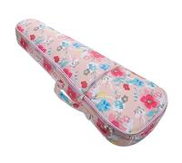 GLSTOY Fashion Printed Ukulele Pouch Backpack Bag Material Easy Cleaning Long-term Use