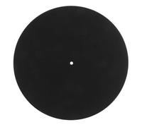 GLSTOY Felt Turntable Slipmat Black Vinyl Record Platter Mat Anti-static Cushion for Players Noise Reduction Protective Pad