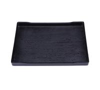 GLSTOY Food Sturdy for Tortoises Dish Water Pet for Suitable Tortoise and Large Black Bowl Feeding Bathing, Supplies Reptile Reptiles Terrarium Turtle