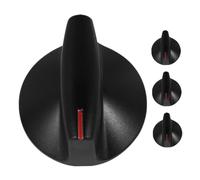 GLSTOY Gas Stove Knob Switch Replacement 2 Pairs 20# 45° Universal Cooktop Burner Control Knobs Compatible with Gas Ranges and Electric Stove Controls