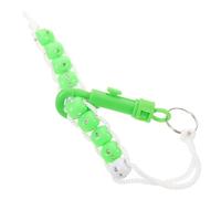 GLSTOY Golf Score Counter Bracelet Rhinestone Beaded Wristband Portable Elegant Sparkly Fashionable Bling Plastic Nylon Cross at The End for Golf Competition