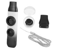 GLSTOY Gradient Color Dual-tone Kazoo Adjustable High-low Pitch, Portable Mouth Kazoo for Adults and Boys and Girls, Gray-white Gradient, Musical Performance Instrument for Travel and Party