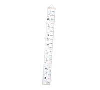 GLSTOY Growth Chart Wall Ruler for Kids Baby Growth Chart Height Measurement Canvas Wall Hanging for Nursery and Children’s Room 20x200cm East African Savannah Design