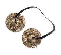 GLSTOY Hand Bells Personalised Meditation Bells Buddhist Meditation Cymbals Tai Chi Relaxation Tingsha Random Style