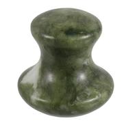 GLSTOY Jade Mushroom Facial Massager Green Gua Sha Tool for Face and Neck Skin Massage Hot Rocks Massage Stone for Beauty and Relaxation