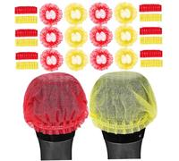 GLSTOY Ktv Microphone Covers 100pcs Disposable Non-woven Windproof Odorproof Covers for Replacement