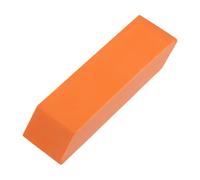 GLSTOY Limescale Brush and Stains Remover Eraser for Stainless Steel Faucets, Orange Kitchen Cleaning Sponge for Watermarks and Burn Marks Removal, Household Scrub Cleaner for Glass